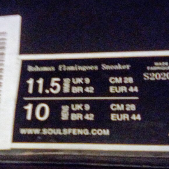 Pink flamingo tennis shoes - Picture 3 of 8